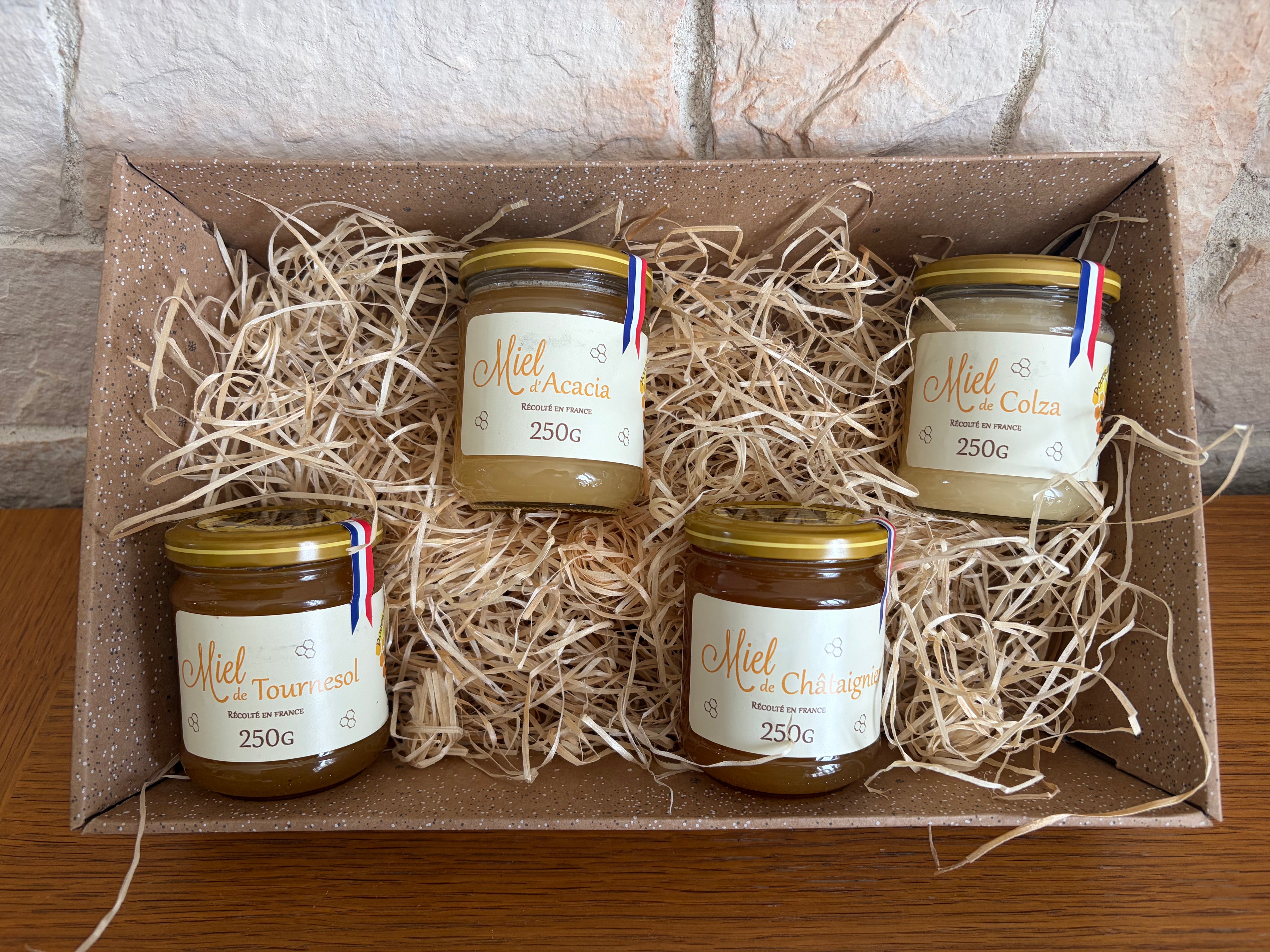 Panier découverte de miels