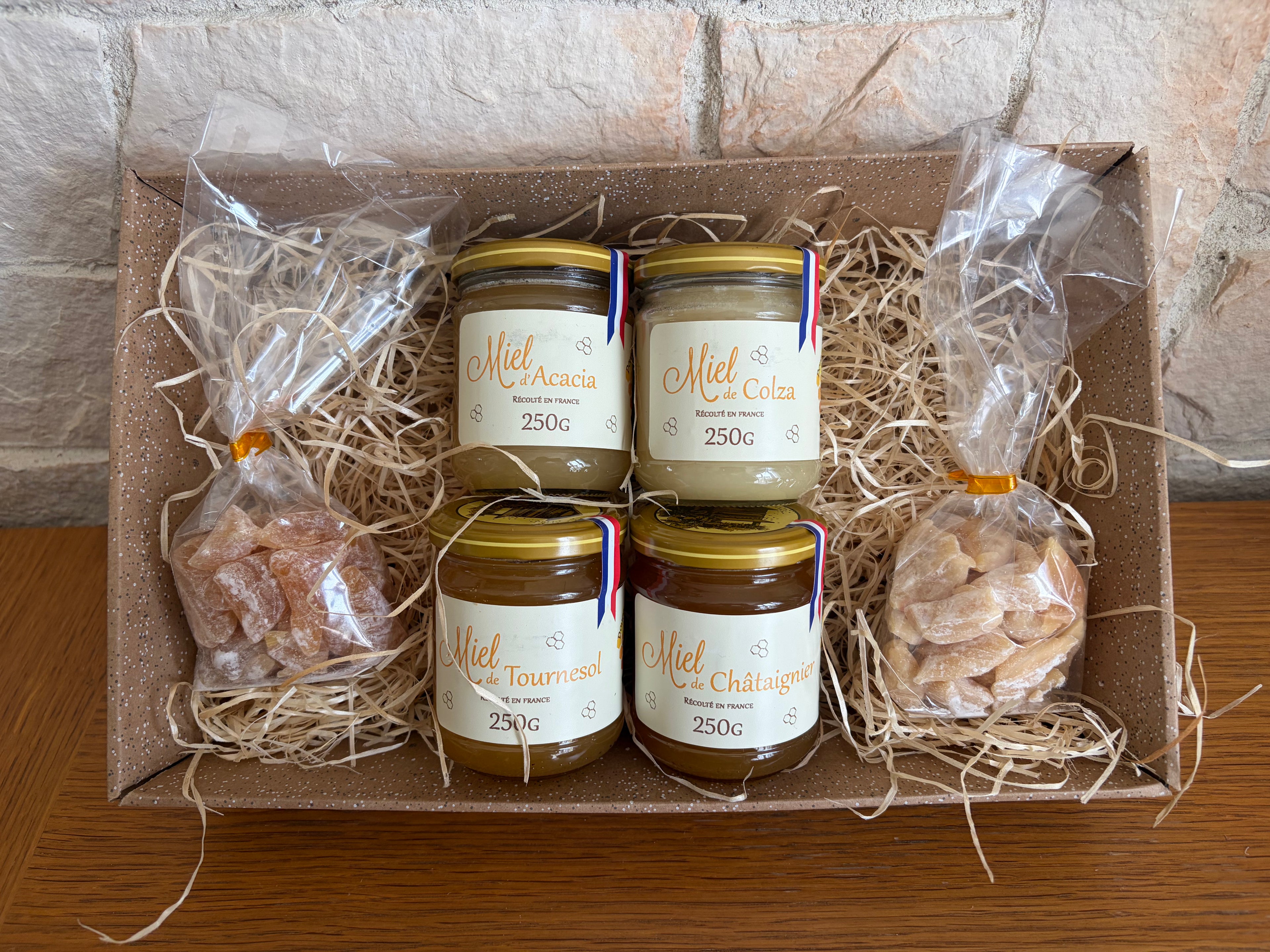 Coffret miels & bonbons