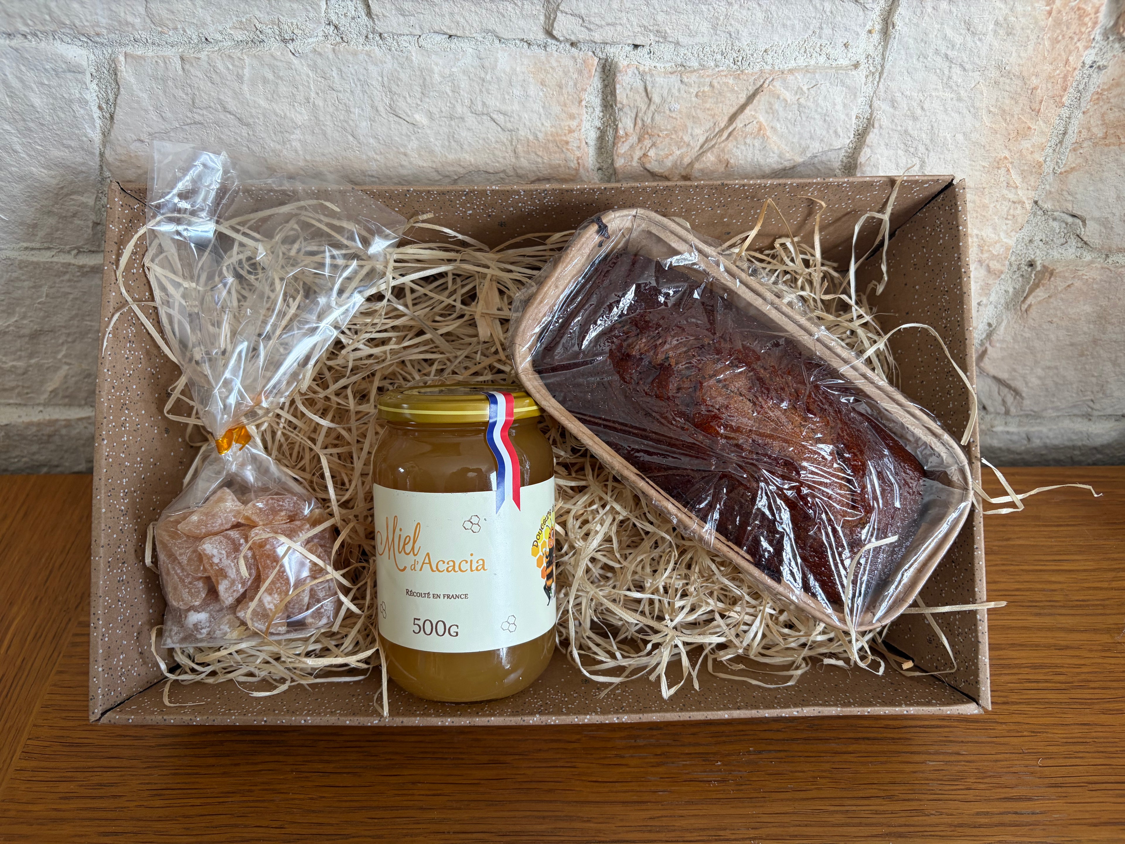Coffret miel d’acacia & douceurs